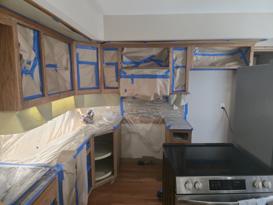 Large scale commercial painting project